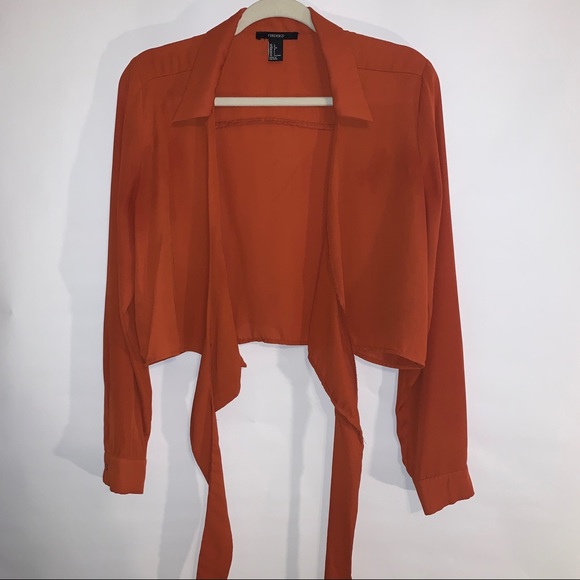 Mesh Wrap Crop Top - Picture 5 of 8